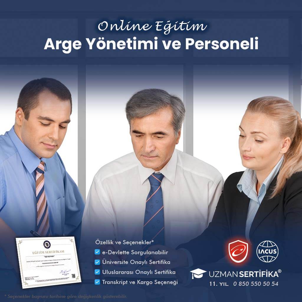 Arge Yönetimi ve Personeli Eğitimi Sertifika Programı