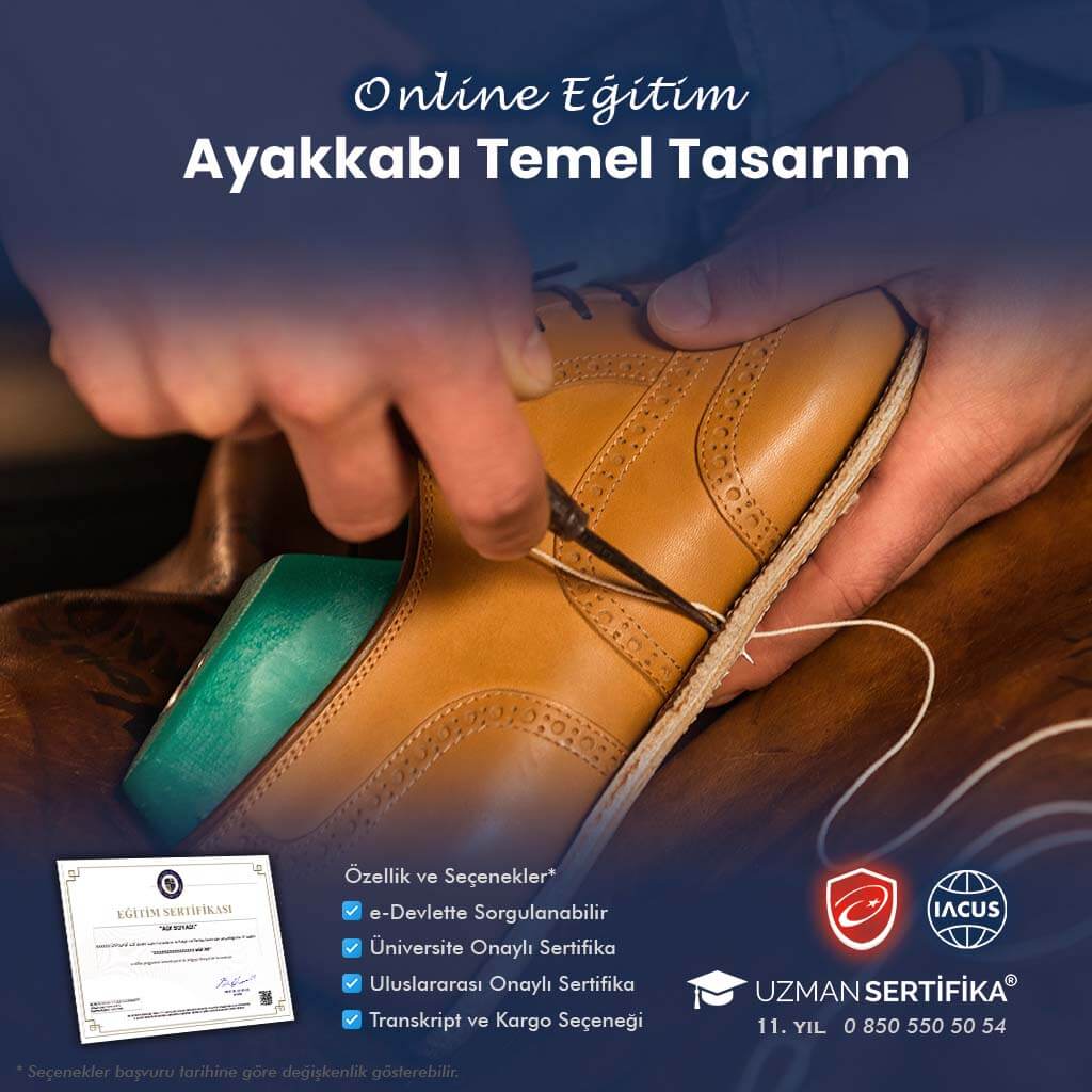 Ayakkabı Temel Tasarım Eğitimi Sertifika Programı