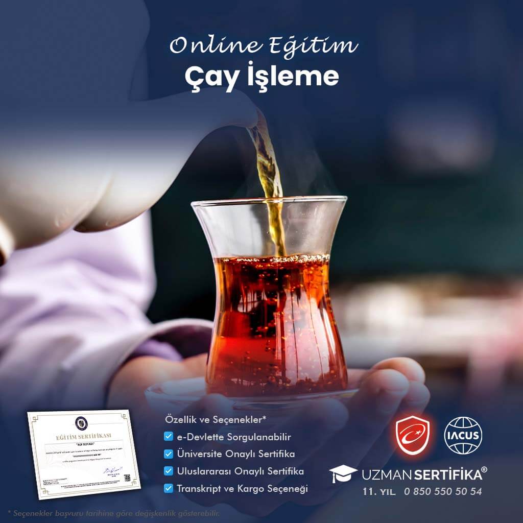 Çay İşleme Eğitimi Sertifika Programı