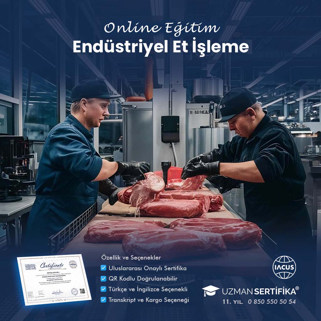 Endüstriyel Et İşleme Eğitimi Sertifika Programı