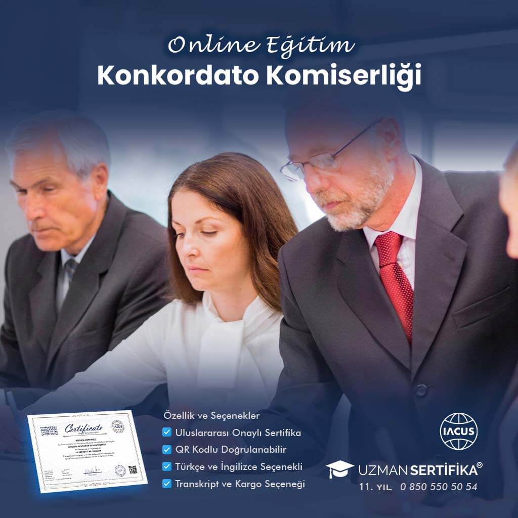 Konkordato Komiserliği Eğitimi Sertifika Programı