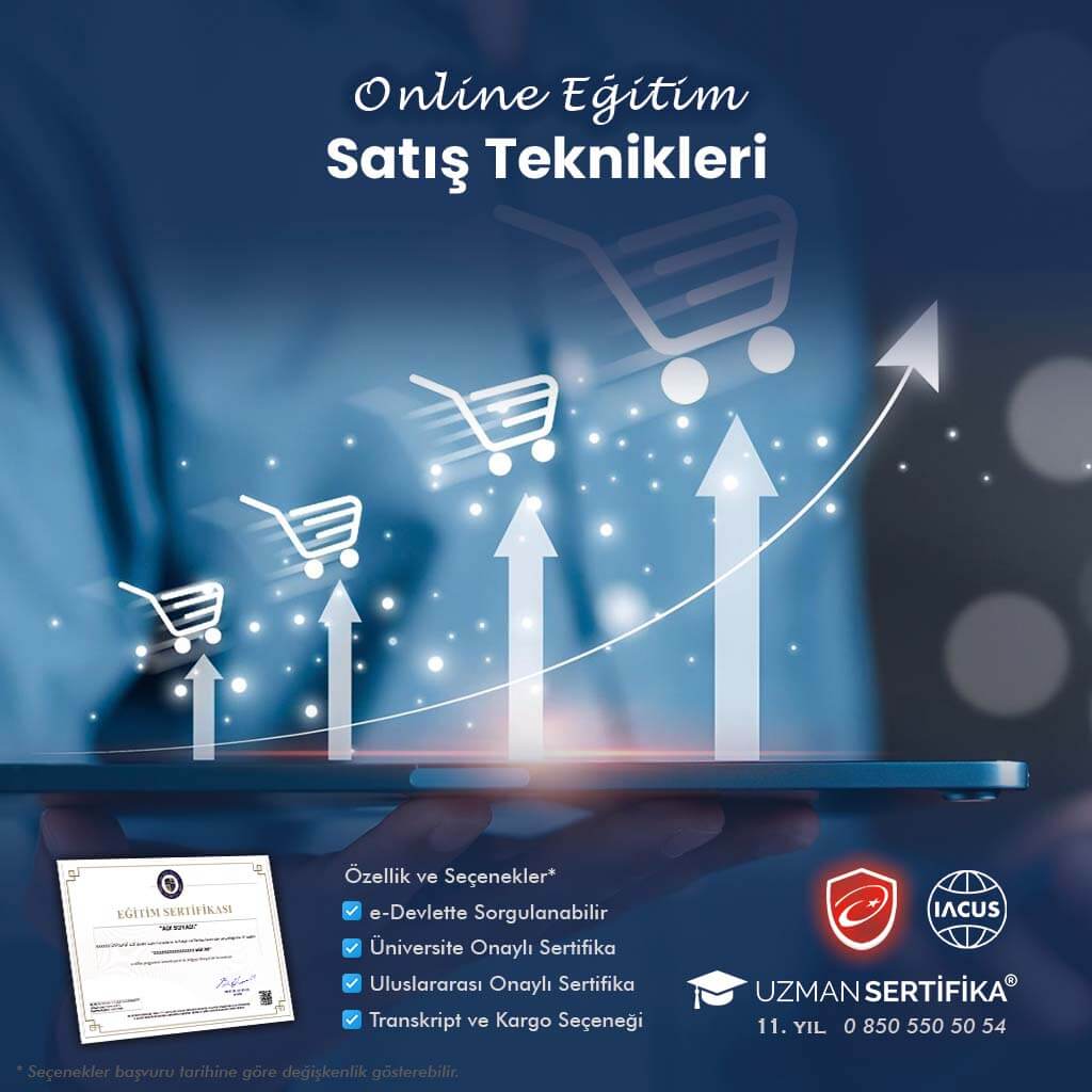 Satış Yöneticiliği Eğitimi Sertifika Programı