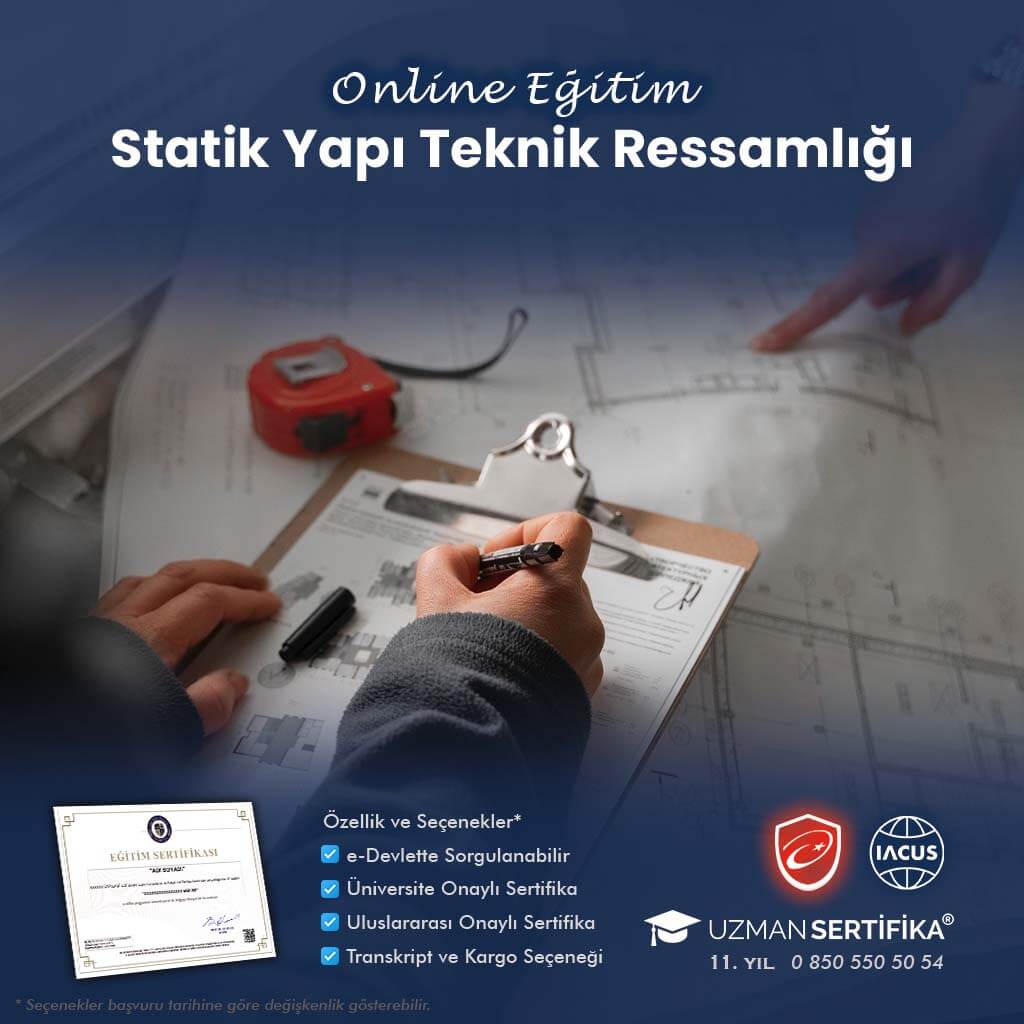 Statik Yapı Teknik Ressamlığı Eğitimi Sertifika Programı