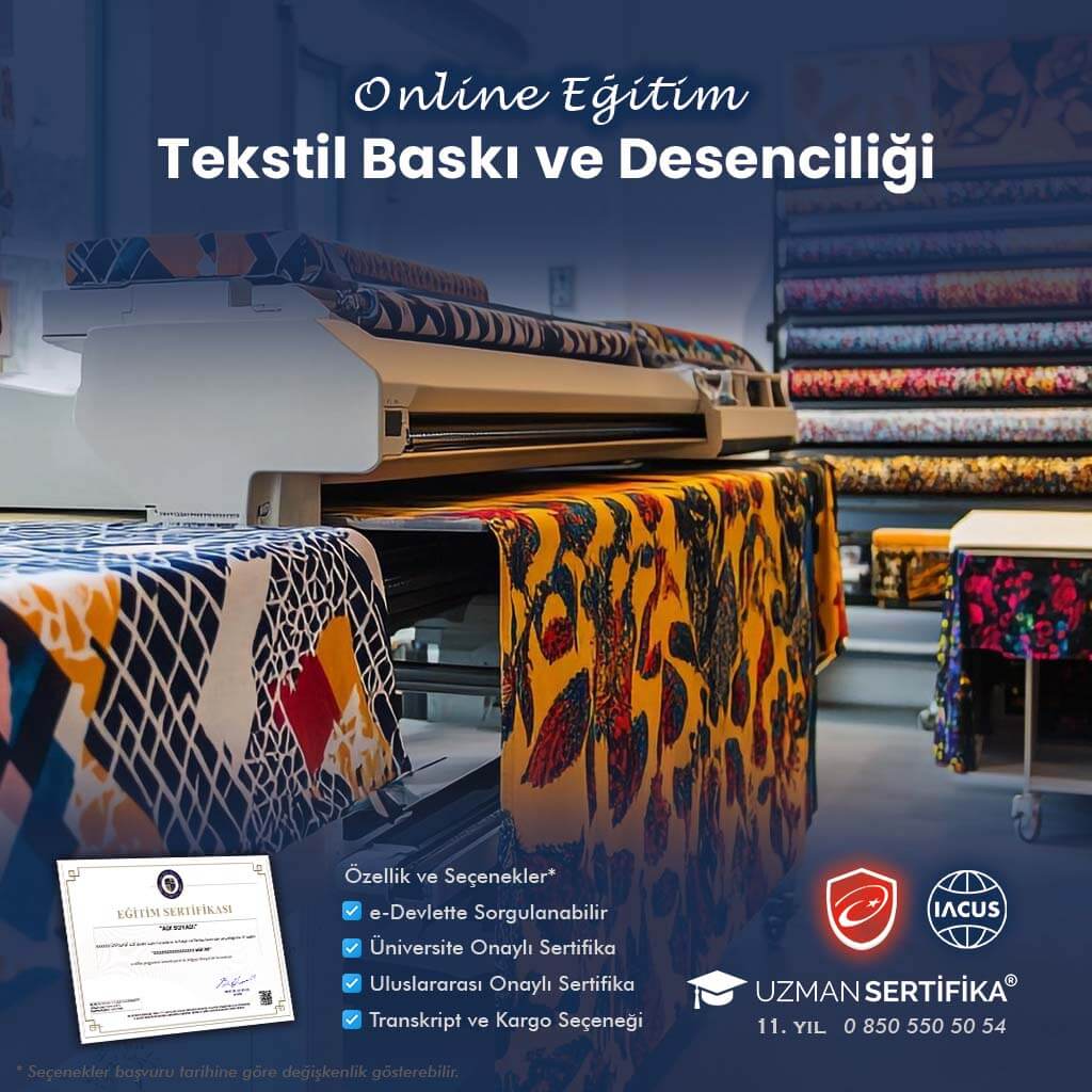 Tehlikeli ve Çok Tehlikeli İşlerde Tekstil Baskı ve Desenciliği Eğitimi Sertifika Programı