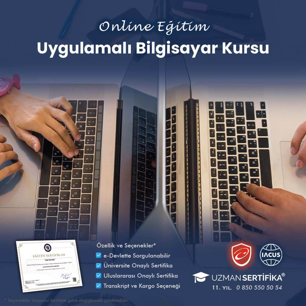 Uygulamalı Bilgisayar Eğitimi Sertifika Programı