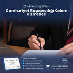 Cumhuriyet Başsavcılığı Kalem Hizmetleri Eğitimi Sertifika Programı