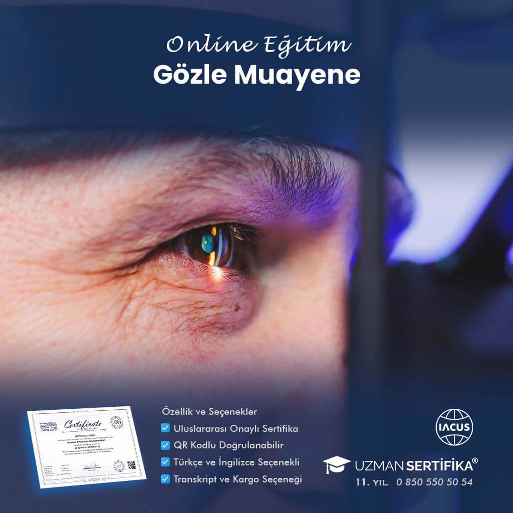 Gözle Muayene Eğitimi Sertifika Programı