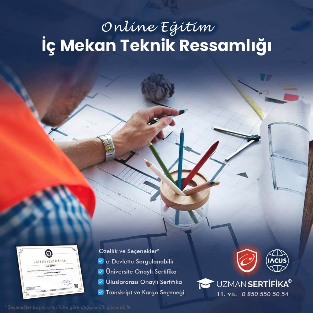 İç Mekan Teknik Ressamlığı Eğitimi Sertifika Programı