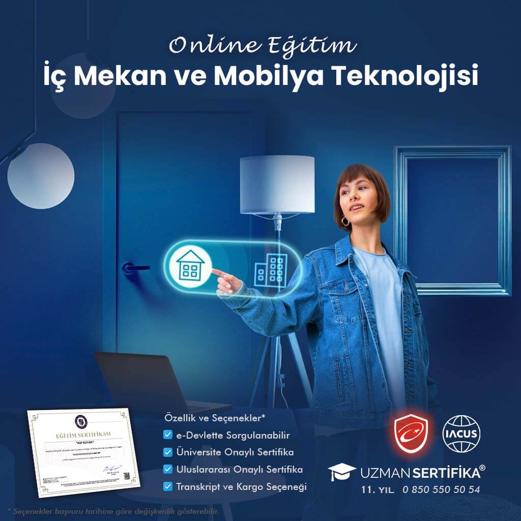 İç Mekan Dekor Eğitimi Sertifika Programı