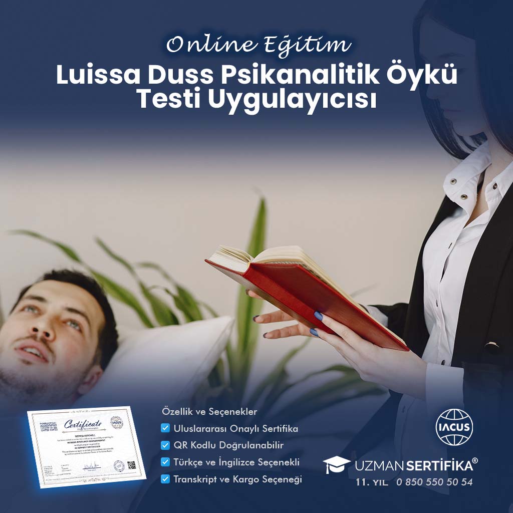 Luissa Duss Psikanalitik Öykü Testi Uygulayıcısı Eğitimi Sertifika Programı