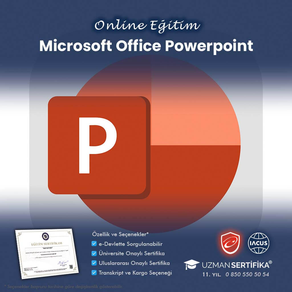 Sıfırdan İleri SeviyePowerpoint Eğitimi Sertifika Programı