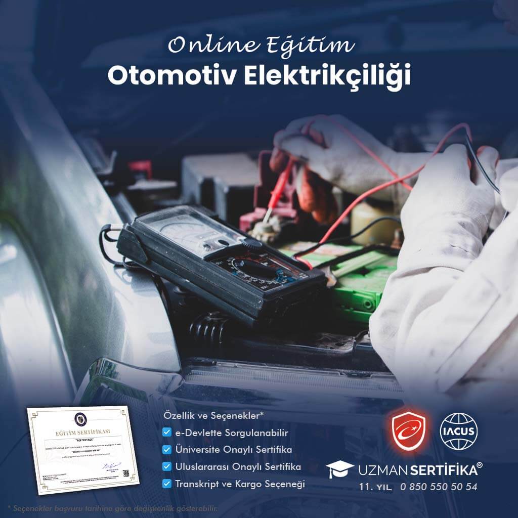 Otomotiv Elektrikçiliği Eğitimi Sertifika Programı