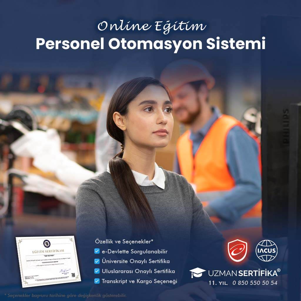 Personel Otomasyon Sistemi Eğitimi Sertifika Programı