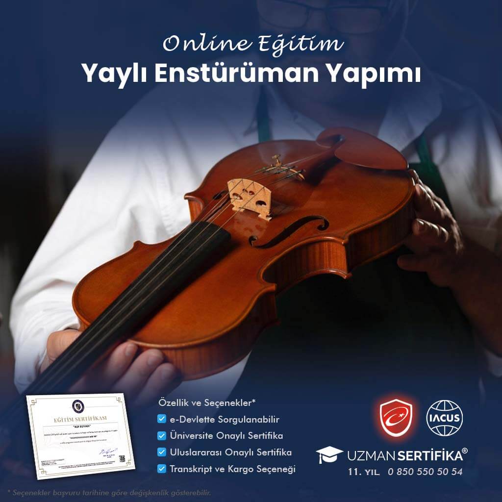 Yaylı Enstürüman Yapımı Eğitimi Sertifika Programı